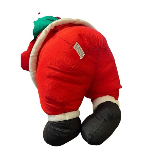 Musical PUFFALUMP Style Santa Claus Plush Stuffed Toy Gift Parachute NWT - Picture 5 of 8